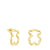 Gold Hold Bear Earrings | TOUS