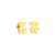 Gold Sweet Dolls Earrings Medium Bear motif Push back | TOUS