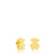Gold Sweet Dolls Earrings big Bear motif Push back | TOUS