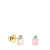 Mini Ivette Earrings in Gold with Opal and Topaz | TOUS