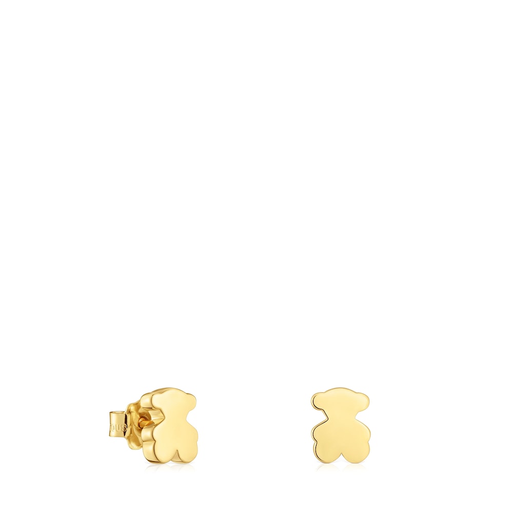 8 mm gold bear Earrings Sweet Dolls | TOUS