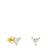 Gold Earrings with lab-grown diamonds Garden Of Love LGD | TOUS